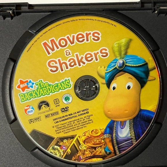 DVD Backyardigans 'Movers and Shakers' (2007) 4 episodes - Picture 2 of 3